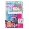 BARBIE ZESTAW MEBELKÓW PRACOWNIA NAUKOWA LABORATORIUM Mattel FJB28