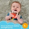 Gryzak Światło Grzybek na ząbkowanie Fisher Price HHP33