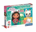 Puzzle 30 Gabi Koci Domek Gabby Clementoni Super Color
