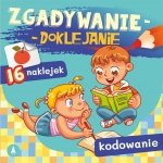 Zgadywanie-doklejanie Kodowanie 16 naklejek Skrzat