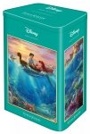 Puzzle Disney Mała Syrenka Schmidt 500el Metalowa puszka Kinkade