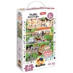 Stadnina koni CzuCzu Puzzle Obserwacyjne 84 el. 5+