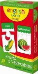 Układanka edukacyjna Owoce i warzywa English words Puzzle