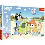 Puzzle 24 MAXI Wspaniały dzień BLUEY Trefl