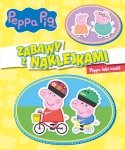 Świnka Peppa Zabawy z Naklejkami Zadania Kolorowanki Labirynty Peppa lubi