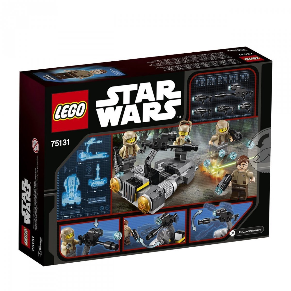 Lego Star Wars 75131 Klocki Ruch Oporu Star Wars Lego Klocki