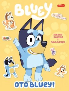Blue Oto Bluey Zabawy i zadania z naklejkami