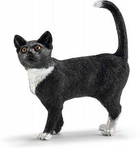 Schleich 13770 Kot czarny stojący Kotek Figurka kotka
