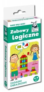 Zabawy logiczne Zagadki obrazkowe Kapitan Nauka 6+