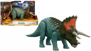Jurassic World Dominion Dinozaur Ryczący Triceratops Mattel