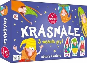 Gra Krasnale 3 wesołe Gry Zbiory i Kolory Kukuryku