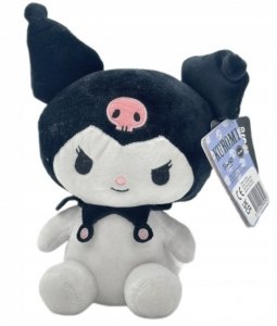 Przytulanka Hello Kitty KUROMI Maskotka pluszowa Czarna 22cm