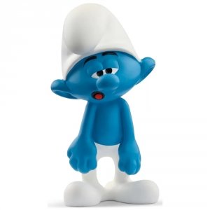Schleich Smerfy 20839 Figurka Smerf Ciamajda Fajtłapa