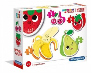 Owoce Moje Pierwsze Puzzle Grube Fruits Clementoni 2+