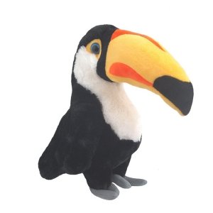 Tukan wielki 20cm Maskotka Przytulanka Ptak Beppe