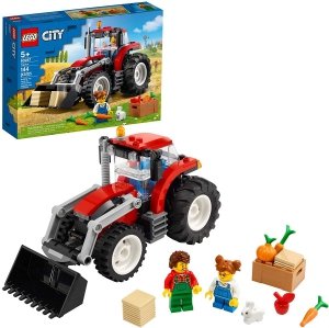 LEGO CITY 60287 Traktor ze spychaczem Ciągnik Farma