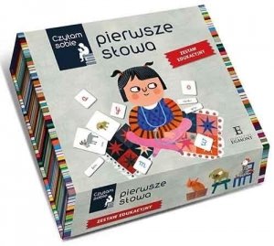 Pierwsze słowa Zestaw edukacyjny Zestaw do nauki czytania
