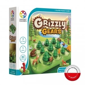 Grizzly Gears Smart Games Gra logiczna 80 Zadań