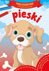 Pieski Kolorowanka Psy Maluszkowe Malowanie