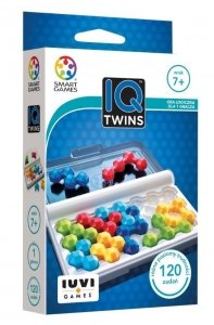 IQ Twins Smart Games Gra logiczna 120 Zadań PL 7+