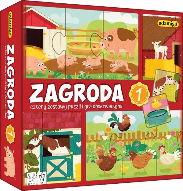 Zagroda 1 Puzzle i gra obserwacyjna