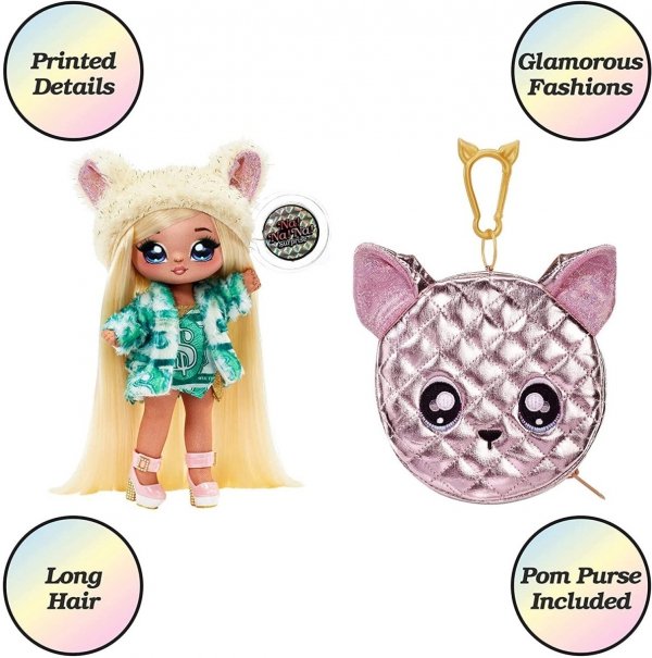 NaNaNa Surprise Glam Lalka Victoria Grand + torebka MGA