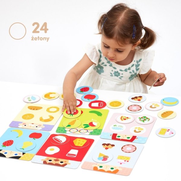 CzuCzulotto Smacznego Gra edukacyjna Czu Czu 18mc+