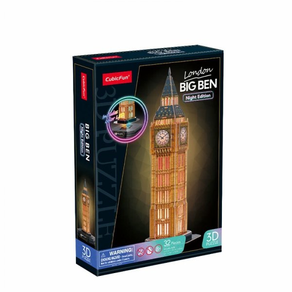 Puzzle 3D Big Ben London Night Edition CubicFun