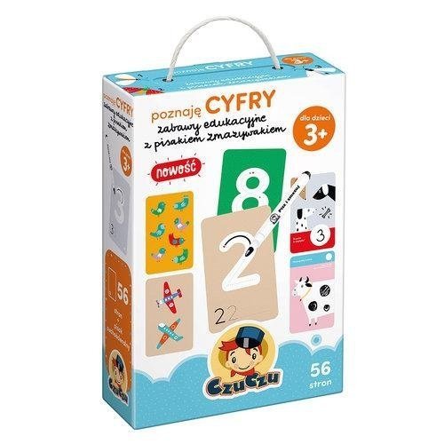 CzuCzu Poznaję Cyfry z pisakiem zmazywalnym 3+ Nauka 6394786