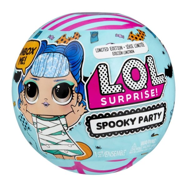 LOL Surprise Spooky Party Halloween Lalka Glitter Ghost
