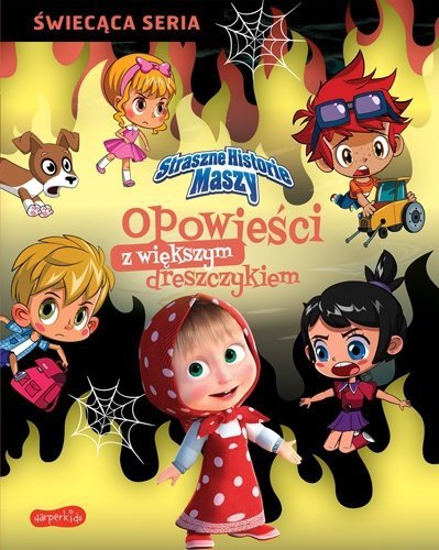 Masza Opowieści z dreszczykiem Świecąca seria Straszne historie Maszy