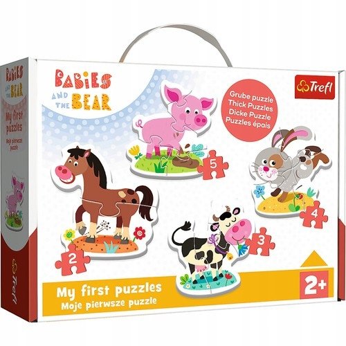 Puzzle Baby Classic Na farmie