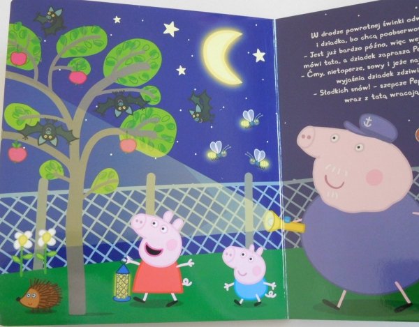 Świnka Peppa Słodkich snów Książeczka Świeci w ciemności 572583