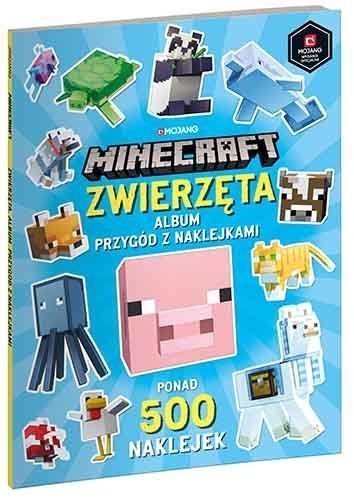 Minecraft Album Przygód z Naklejkami 