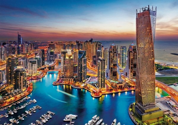 Clementoni Puzzle 1500 Dubai Marina High Quality 31814