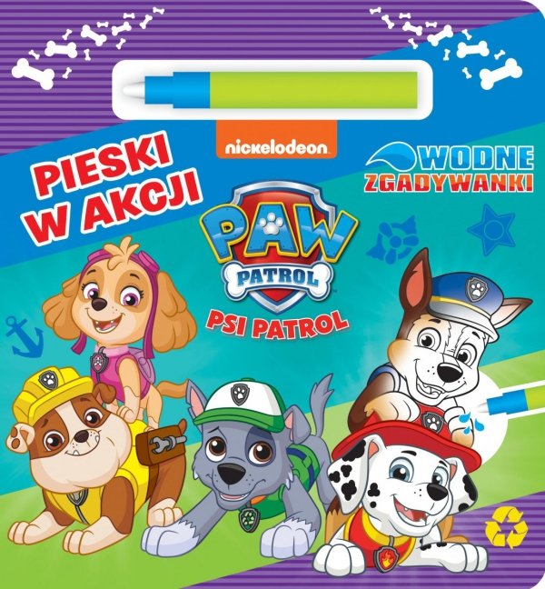 Pieski w akcji Wodne zgadywanki Psi Patrol