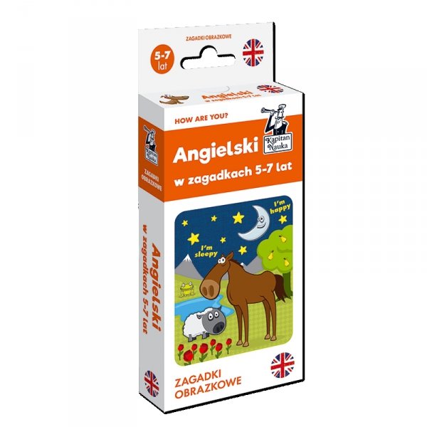 Angielski 5-7 lat. Zagadki obrazkowe