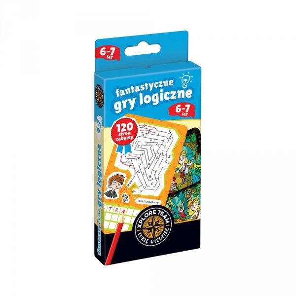 CzuCzu Fantastyczne gry logiczne 6-7 lat