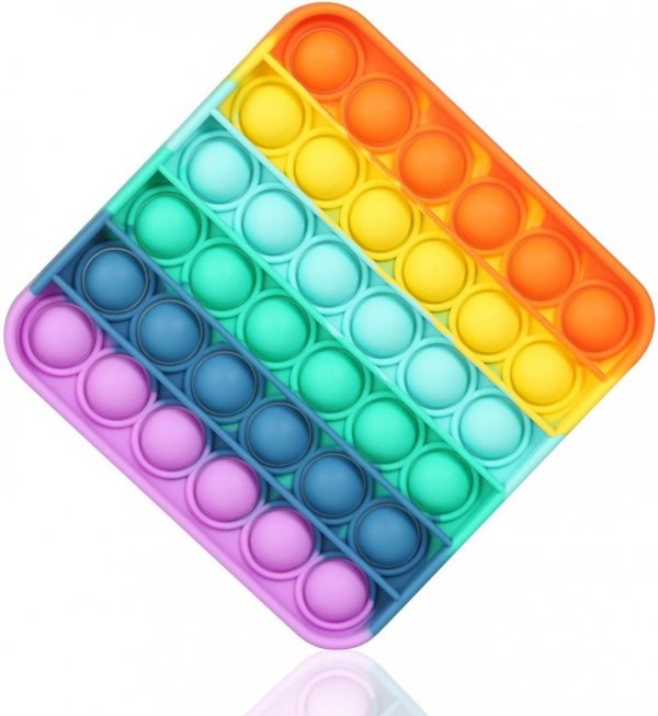 PUSH Pop It Bubble Zabawka antystresowe Sensoryczne Kolorowa