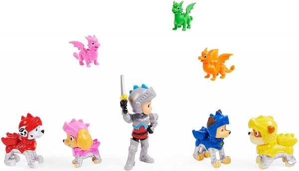 Psi Patrol Rycerze Odważni rycerze Zestaw 8 Figurek  Spin Master