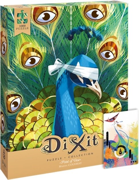 Puzzle 1000 el Dixit Point of View z unikatową kartą do gry