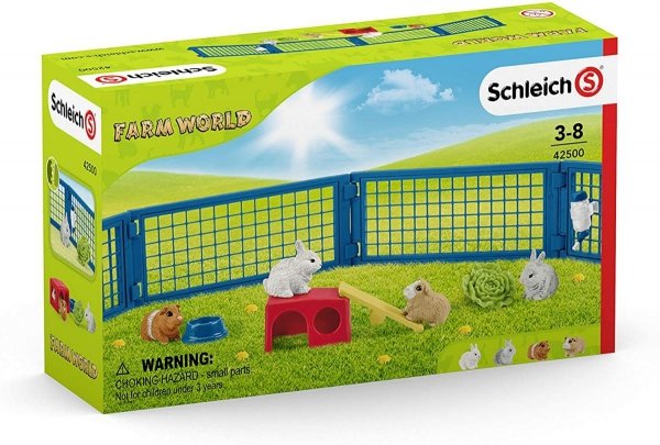 Schleich 42500 Zagroda dla królików i świnek morskich