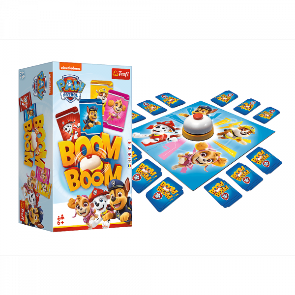Boom Boom Psi Patrol Gra planszowa Trefl 01911 3+