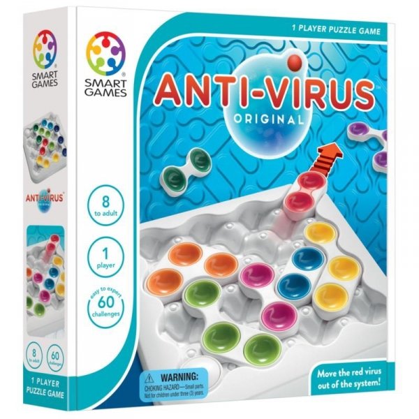 Anti-virus Antywirus Smart Games Gra logiczna 60 zadań