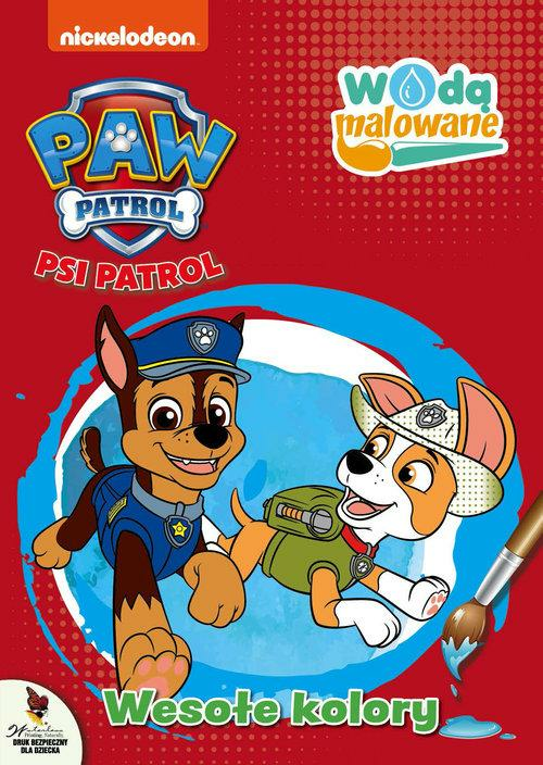PSI PATROL Wodą malowane Wodna kolorowanka Wesołe kolory