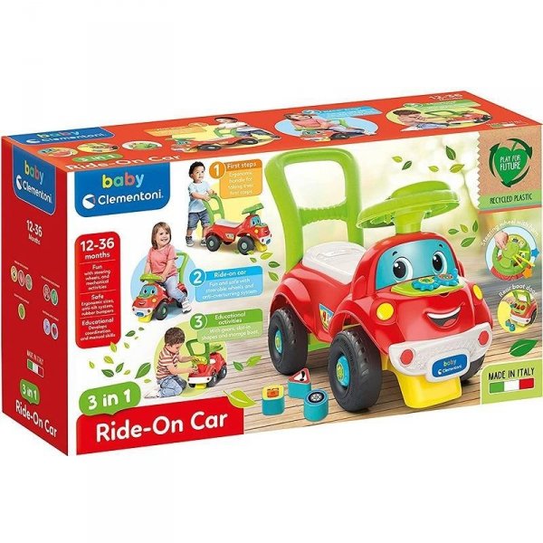Jeździk Pchacz Auto 3w1 Clementoni BABY 