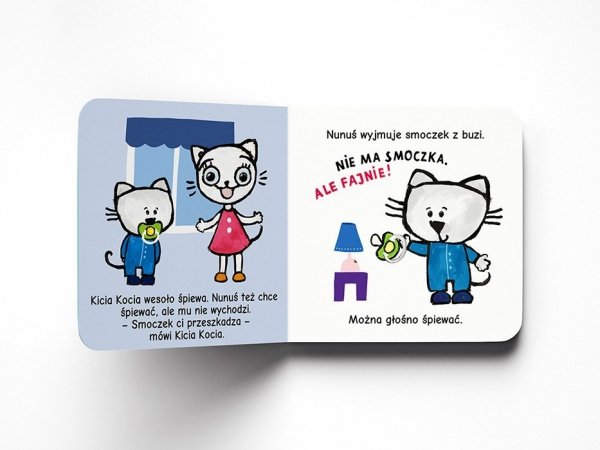 Kicia Kocia i Nunuś Pa pa Smoczku książka A.Głowińska Książeczka twarda