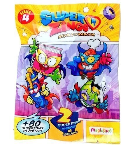 Super Zings seria 4 figurki dwupak