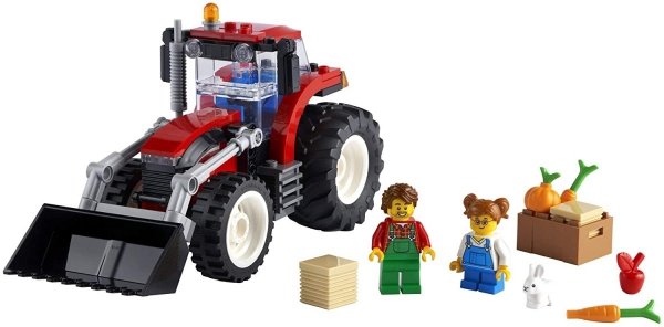 LEGO CITY 60287 Traktor ze spychaczem Ciągnik Farma