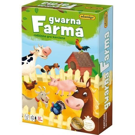 Gwarna Farma Gra rodzinna Adamigo dla dzieci 3+